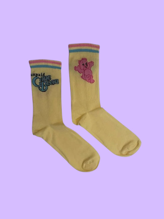 unpaid CARE BEARZ socks
